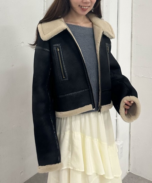 archives（アルシーヴ） ムートンコート ボアコート ムートン