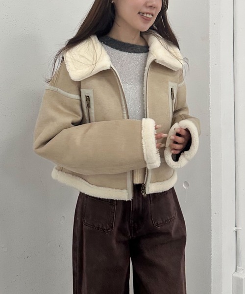 archives（アルシーヴ） ムートンコート ボアコート ムートン