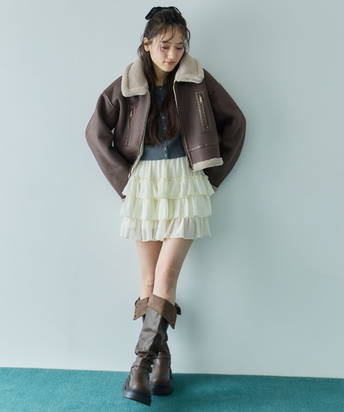 archives（アルシーヴ） ムートンコート ボアコート ムートン