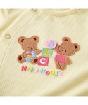 ベビー服 ロンパース ミキハウスベアプレオールの詳細画像4