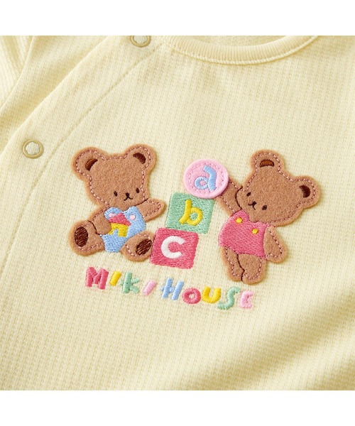 MIKI HOUSE(ミキハウス) ベビー服 ロンパース ミキハウスベア MIKI HOUSE(ミキハウス) ベビー服 ロンパース ミキハウスベア