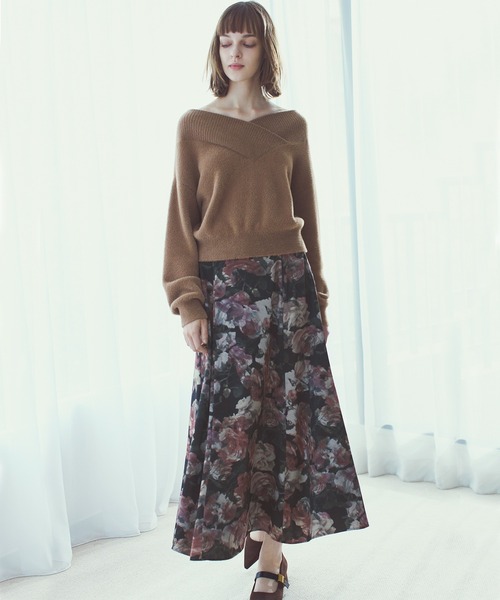 STRAWBERRY-FIELDS（ストロベリーフィールズ） スカート ダークネス