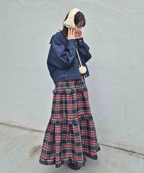 Bleu Bleuet（ブルーブルーエ） 耳当て イヤーマフ イヌニットイヤマフ