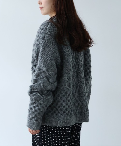 yuni ネパールニット プルオーバー yuni ニット セーター ネパールハンドニット プルオーバー レディース