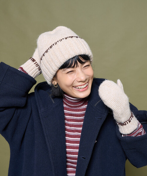 FREAK'S STORE（フリークスストア） ニット帽 ニットキャップ 配色