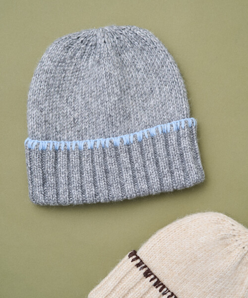 FREAK'S STORE（フリークスストア） ニット帽 ニットキャップ 配色