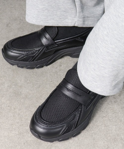 ばえ　スニーカーソールローファー exclamation（エクスクラメーション） ローファー exclamation / 軽量