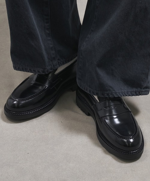 PUBLIC TOKYO（パブリックトウキョウ） ローファー SCOTCHGARDレザー