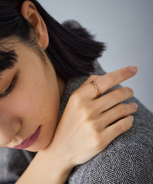 Jouete（ジュエッテ） 指輪 リング 「レイヤー」 K10YG リング