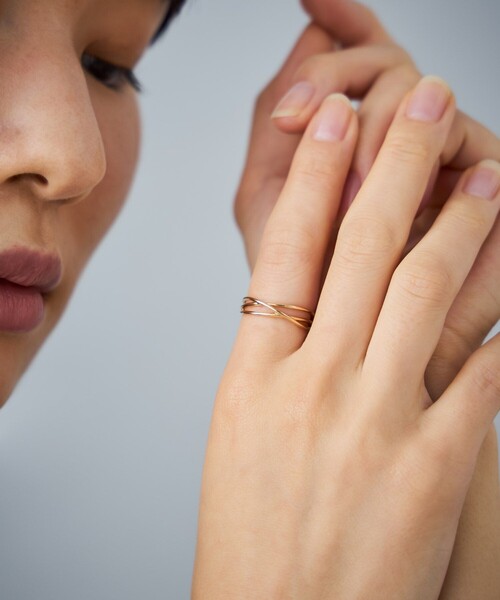 Jouete（ジュエッテ） 指輪 リング 「レイヤー」 K10YG リング