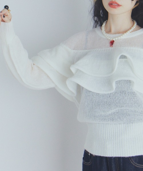 manana suerte（マニャーナスエルテ） ニット セーター モヘアライク