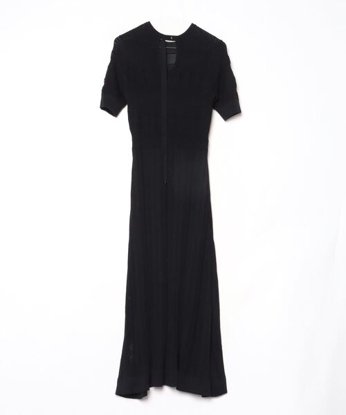 「CELFORD」 ニットワンピース 38 ブラック レディース_画像2
