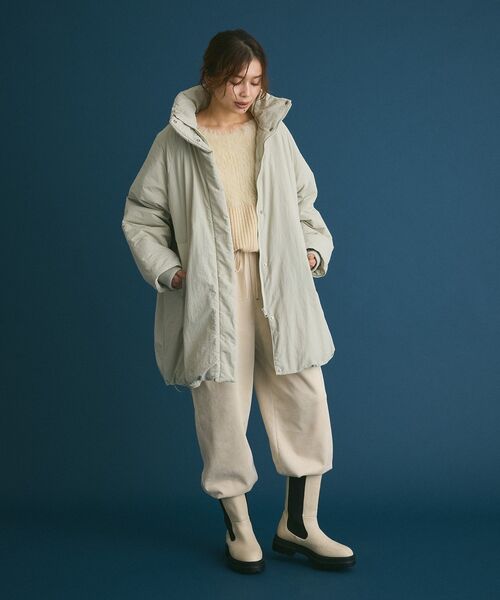 「Green Parks」 「chocol raffine robe」コート FREE ブラック レディース_画像2