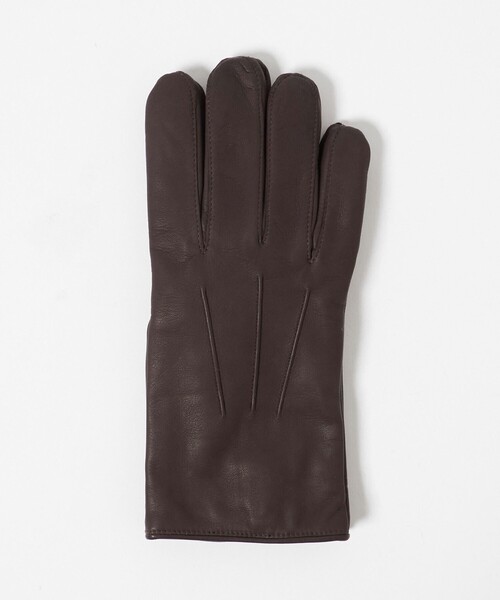 【新品未使用】アローズ　オフホワイト　羊レザー手袋 UNITED ARROWS（ユナイテッドアローズ） 手袋 レザーグローブ メンズ