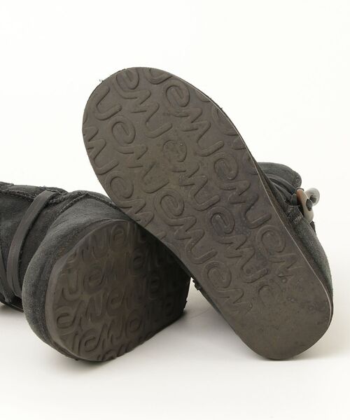 「EMU Australia」 ムートンブーツ 24cm グレー レディース_画像3