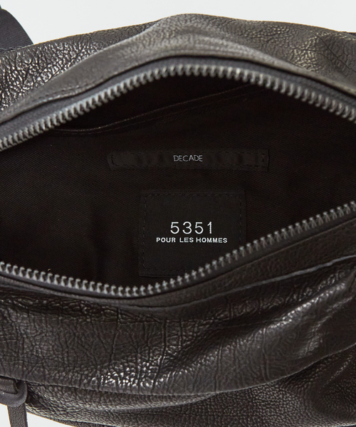 「DECADE」 ショルダーバッグ フリー ブラック メンズ_画像8