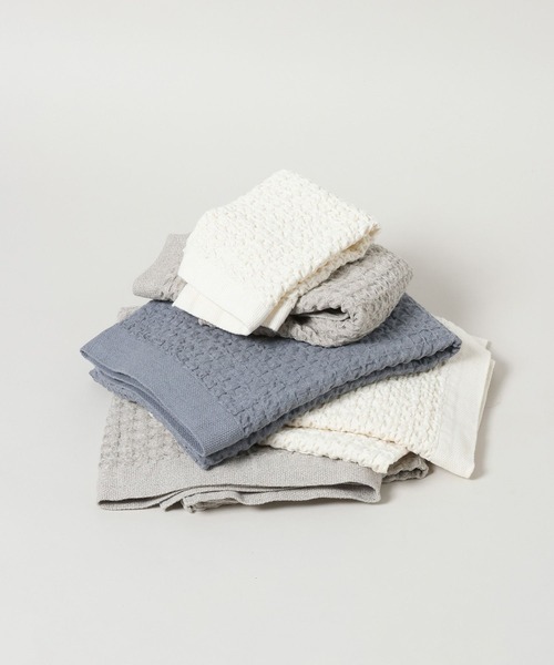 TODAY'S SPECIAL（トゥデイズスペシャル） ハンカチ 「kontex」ヘザー