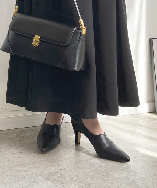 「Futier land」 パンプス 37 ブラック レディース_画像4