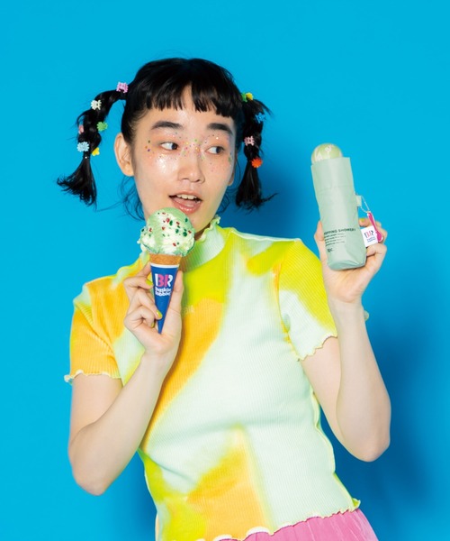 Wpc. 日傘 uvカット 折りたたみ傘 サーティワン アイスクリーム × 遮光