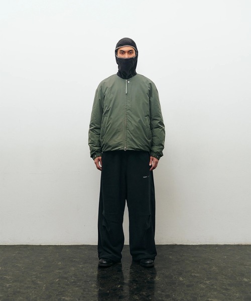ダウンジャケット ダウン 「YDOT」COLLARLESS BOMBER DOWN JACKET メンズの画像