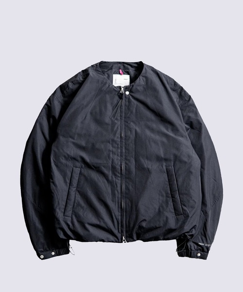 ダウンジャケット ダウン 「YDOT」COLLARLESS BOMBER DOWN JACKET メンズの画像