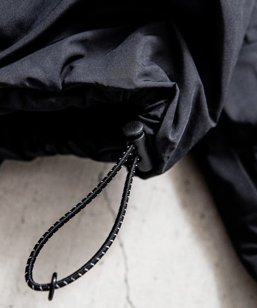 ダウンジャケット ダウン 「YDOT」COLLARLESS BOMBER DOWN JACKET メンズの画像