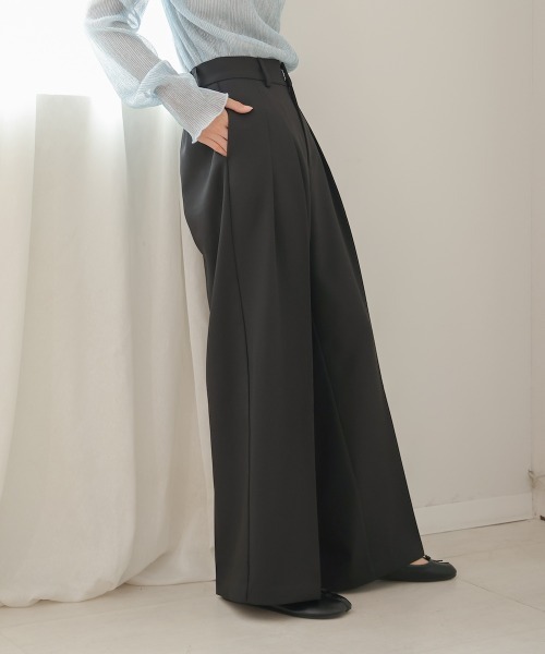 「Bab」 スラックス M アイボリー レディース_画像7
