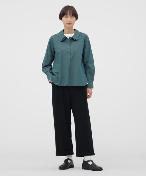MARGARET HOWELL（マーガレットハウエル） ブラウス シャツ CHAMBRAY