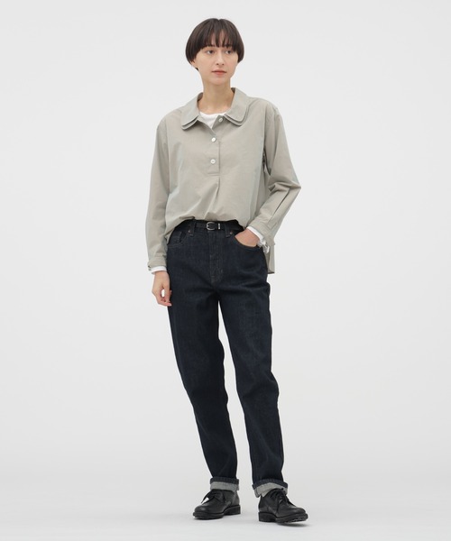 MARGARET HOWELL（マーガレットハウエル） ブラウス シャツ CHAMBRAY