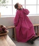 ワンピース 秋のお野菜色ワンピースの詳細画像5