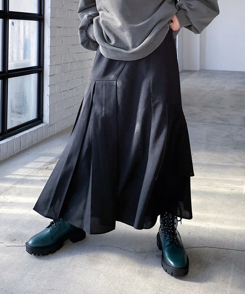 「PAGEBOY」 ロングスカート FREE ブラック レディース_画像6