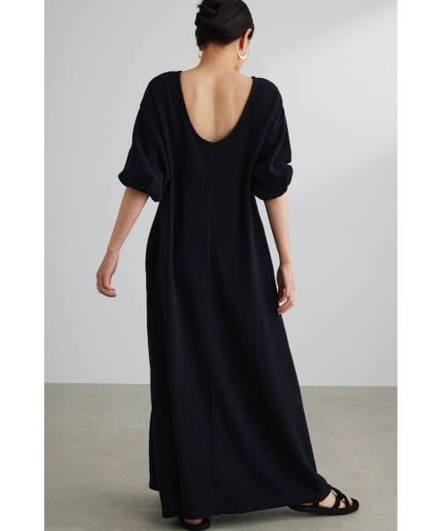 「STYLEMIXER」 7分袖ワンピース MEDIUM グレー レディース_画像3