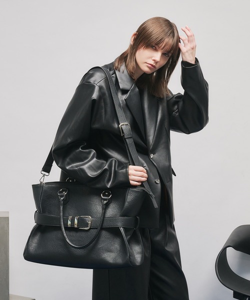 SELLE GLANT（セレグランテ） トートバッグ BELTED DESIGN 2WAY BAG 