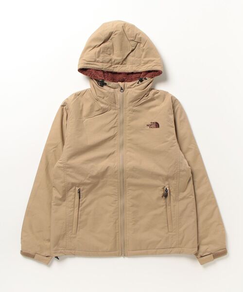 美品✨MHL. コットン ノーカラー 中綿 ブルゾン ベージュ THE NORTH FACE（ザ ノースフェイス） 中綿ブルゾン M ベージュ