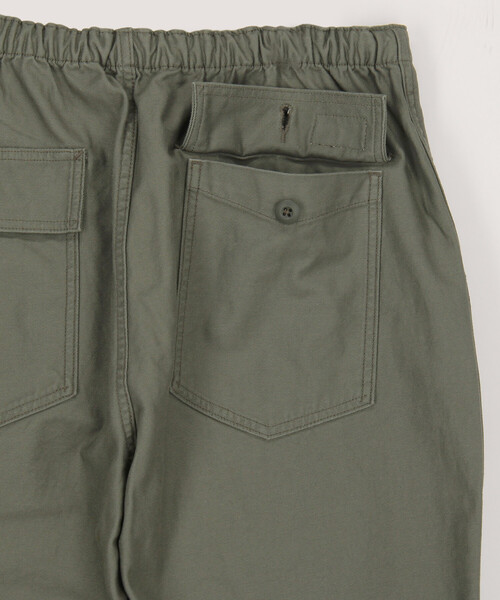 「GUNG HO」 イージーパンツ SMALL オリーブ メンズ_画像6