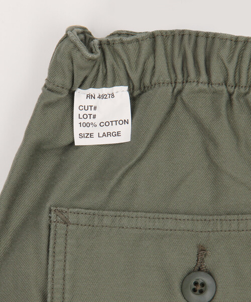 「GUNG HO」 イージーパンツ SMALL オリーブ メンズ_画像8