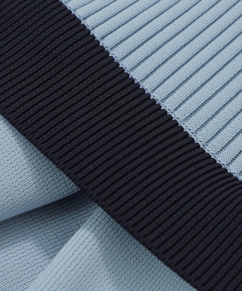 「EPOCA」 ニットワンピース 40 チャコールグレー レディース_画像9