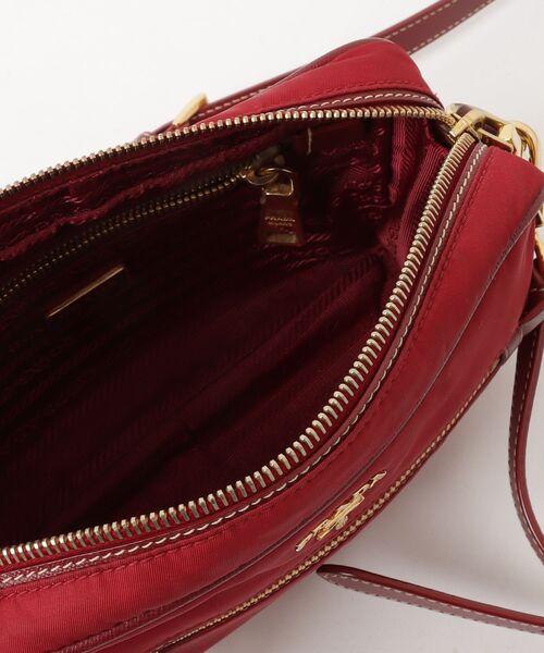 PRADA（プラダ） ショルダーバッグ - レッド レディース : ZOZOTOWN
