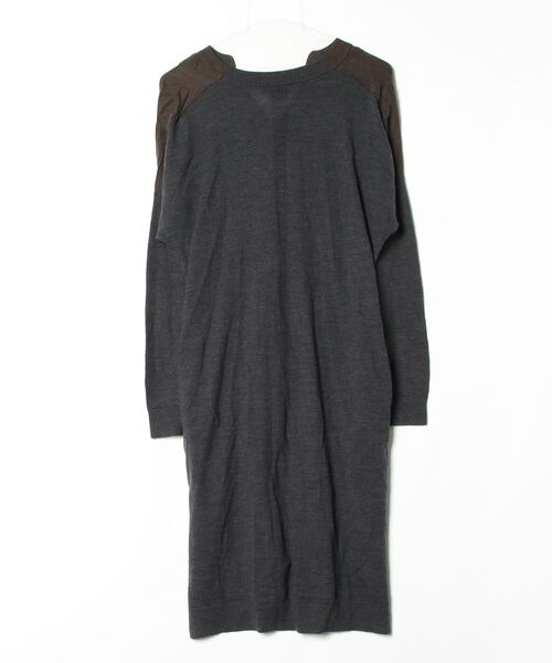 「ALLSAINTS」 ニットワンピース S ダークグリーン レディース_画像2