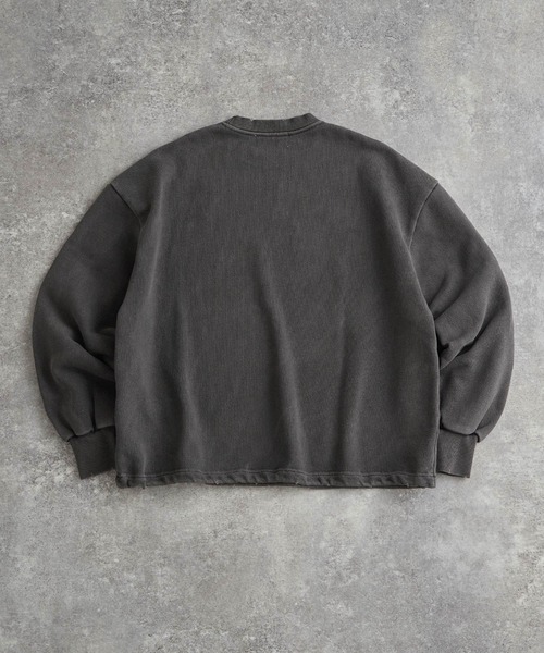 「ADRER」 スウェットカットソー X-SMALL グレー メンズ_画像5