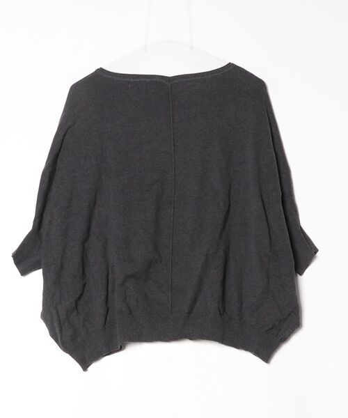 「tumugu」 7分袖カットソー FREE ブラック レディース_画像2