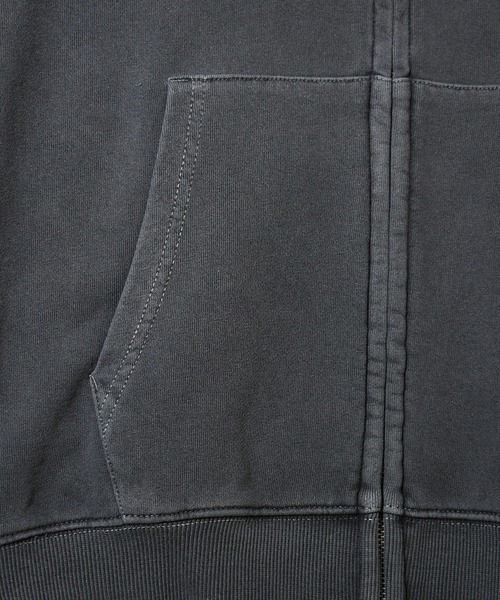 「Starting Over」 「HALHAM」ジップアップパーカー L ブルー系その他 メンズ_画像3