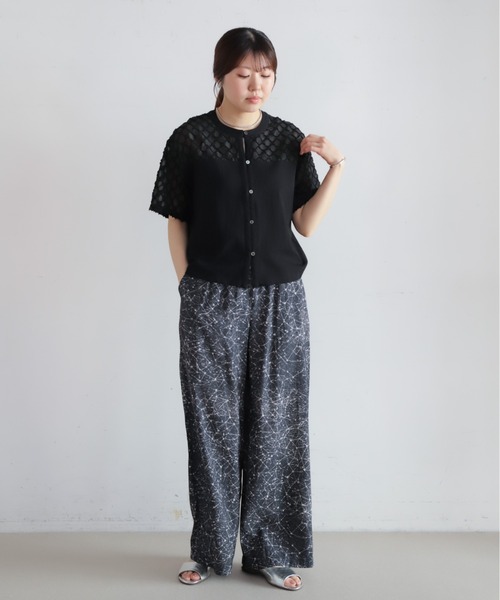 NOMBRE IMPAIR（ノンブルアンペール） ワイドパンツ パンツ 星座