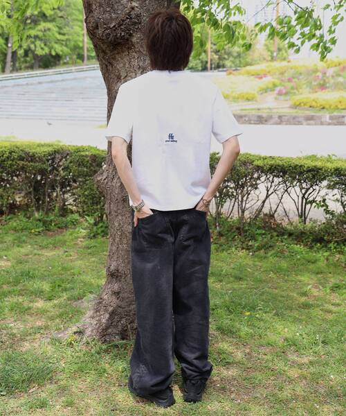 「FFEIN」 半袖Tシャツ SMALL ブルー メンズ_画像7