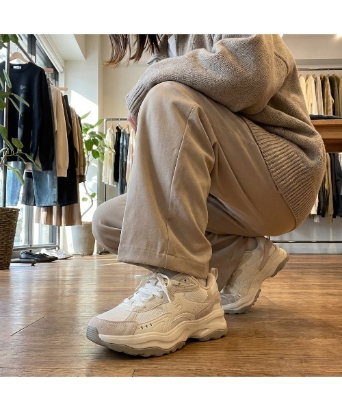 FILA（フィラ） スニーカー WAVY BLOCK レディース メンズ : ZOZOTOWN
