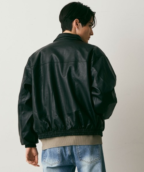 Shoowtime（ショウタイム） ブルゾン アウター Synthetic leather