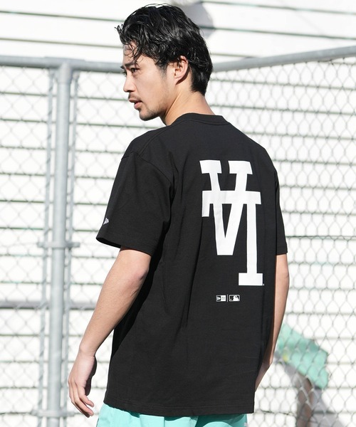 NEW ERA（ニューエラ） tシャツ 半袖 Tシャツ バックプリント コットン 