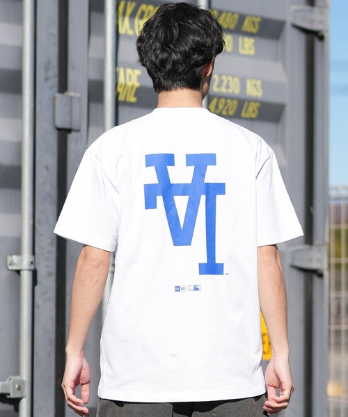 NEW ERA（ニューエラ） tシャツ 半袖 Tシャツ バックプリント コットン