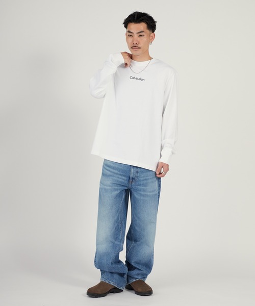 Calvin Klein（カルバン・クライン） ジーンズ BAGGY HAPPER BLUE JEAN