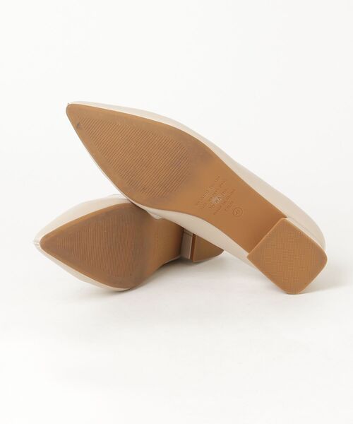 「ORiental TRaffic」 フラットパンプス 41 ベージュ レディース_画像3